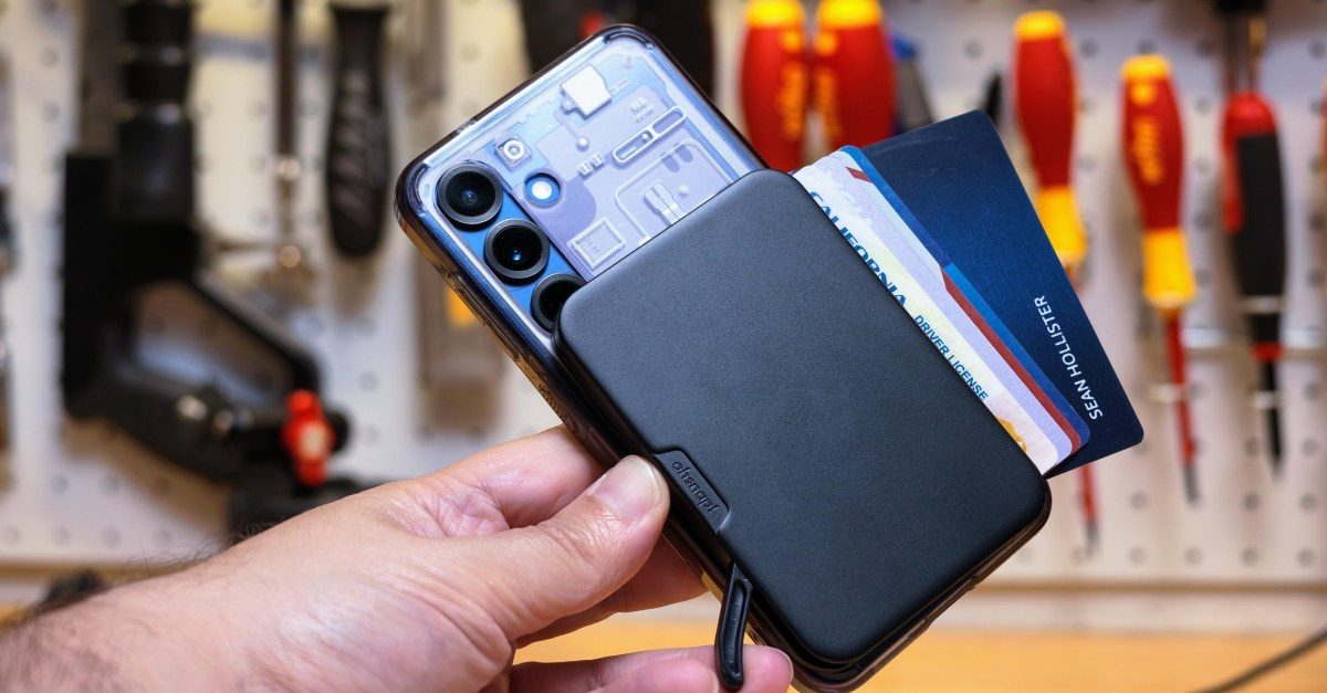 OhSnap Wallet 2 - กระเป๋าแม่เหล็กโมดูลาร์คันโยก ที่สุดของการติดไว้กับมือถือ