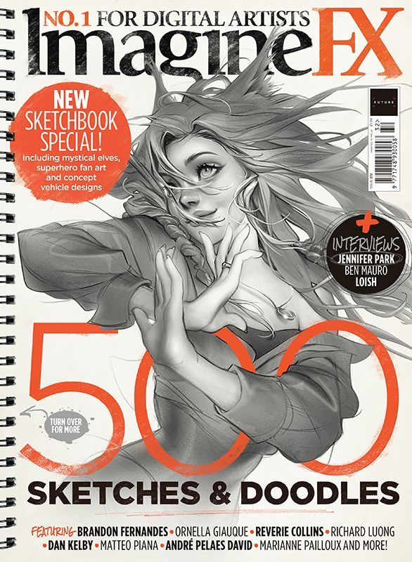 ImagineFX Issue 272 - Sketchbook special รวมสเก็ตช์และเบื้องหลังงานศิลป์