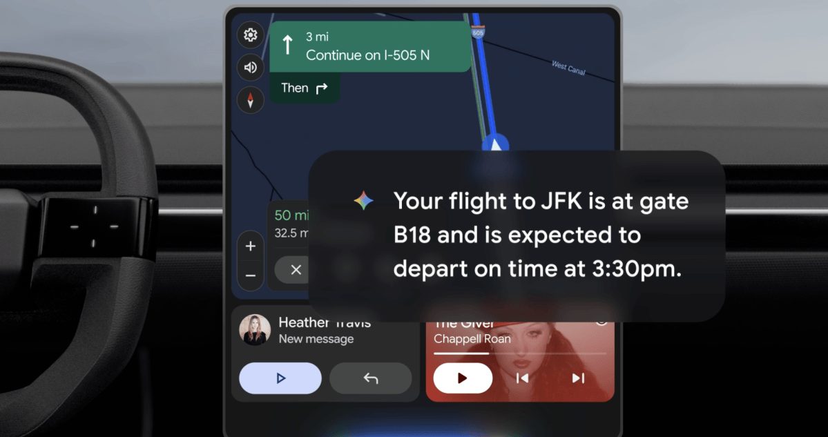 Google ขยาย Gemini ด้วย Personal Intelligence เข้าไปในรถ - ดึงข้อมูลจาก Gmail, Calendar, Maps และ Photos ขณะขับ